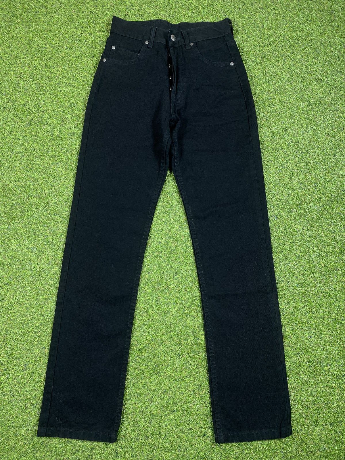 Japanese Brand × Vintage Vintage 90s Black jeans denim streetwear style Size US 30 / EU 46 - 3 Thumbnail