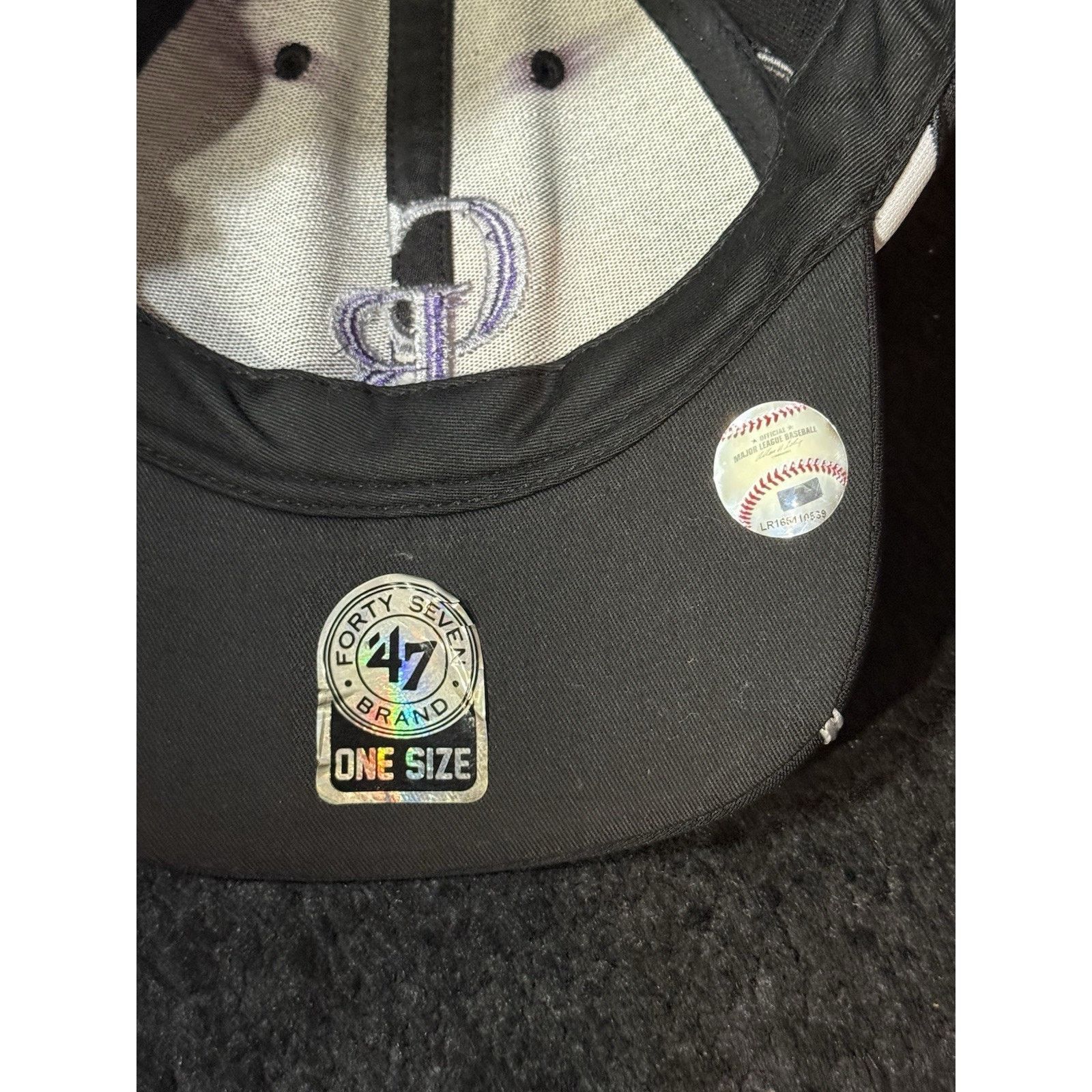 47 Brand Colorado Rockies ’47 Brand Hat MLB One Size Brownish Black Size ONE SIZE - 7 Thumbnail