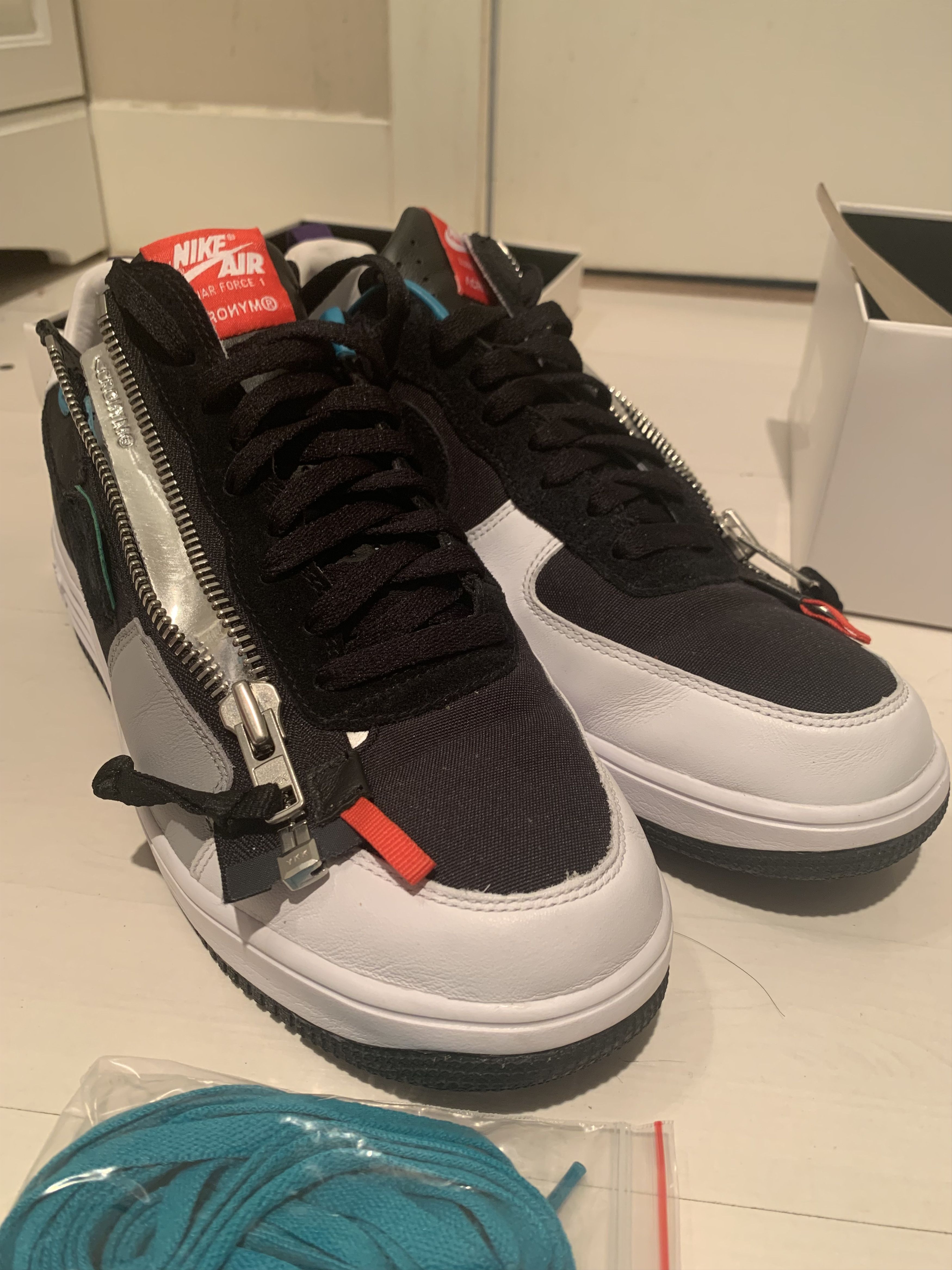 Acronym × Nike Nike x Acronym Lunar Force 1 White 10.5 US Size US 10.5 / EU 43-44 - 10 Thumbnail