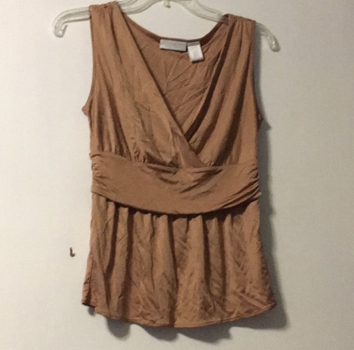 Worthington Worthington Tan Blouse Size M / US 6-8 / IT 42-44 - 1 Preview