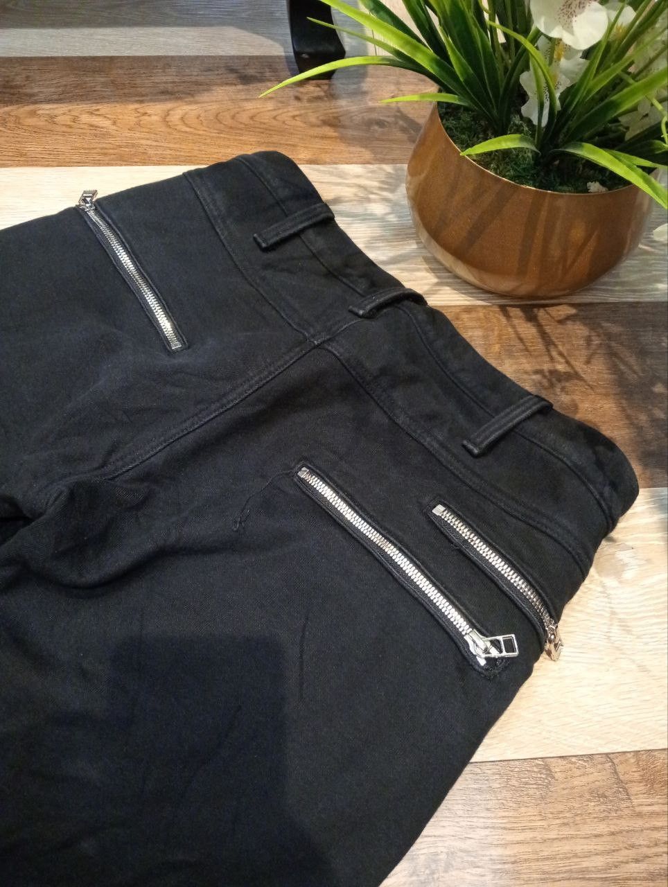 junhashimoto JUNHASHIMOTO ZIPPER BLACK SHORTPANTS - SIZE 2 Size US 32 / EU 48 - 7 Thumbnail