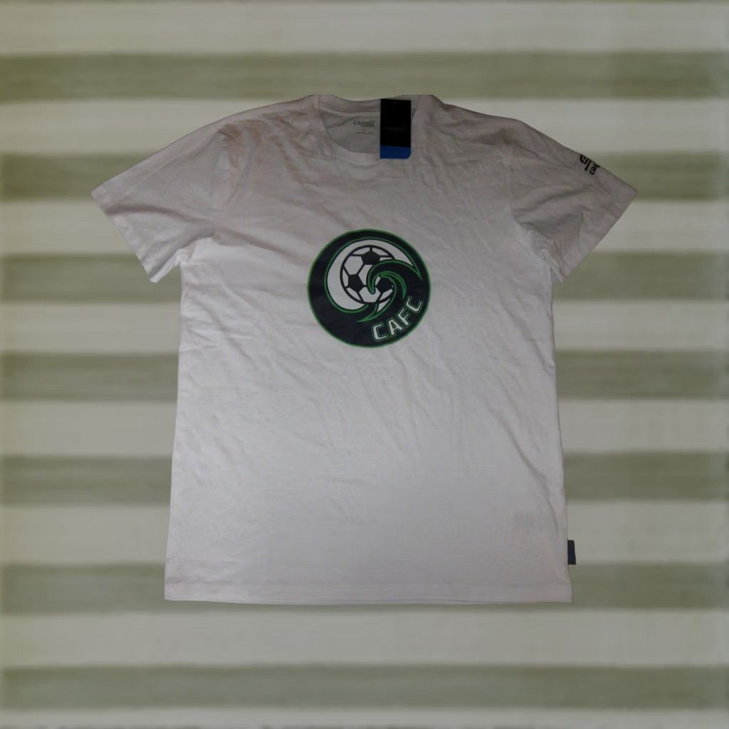 Vintage Capelli Sport Coastal Atlantic Football Club T-Shirt Men M White Logo Streetwear Athletic Fit Caps Size US M / EU 48-50 / 2 - 1 Thumbnail