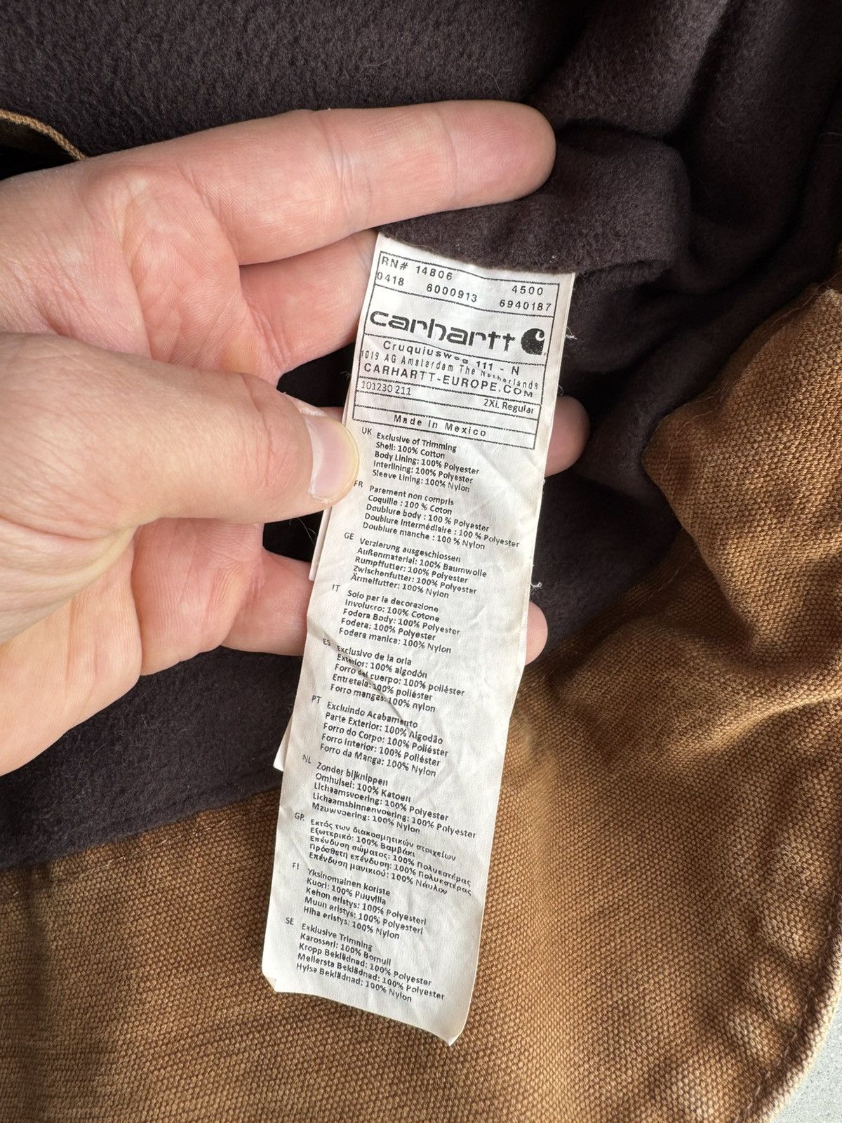 Carhartt Carhartt WIP detroit active Berwick jacket vintage workwear Size US XXL / EU 58 / 5 - 4 Thumbnail