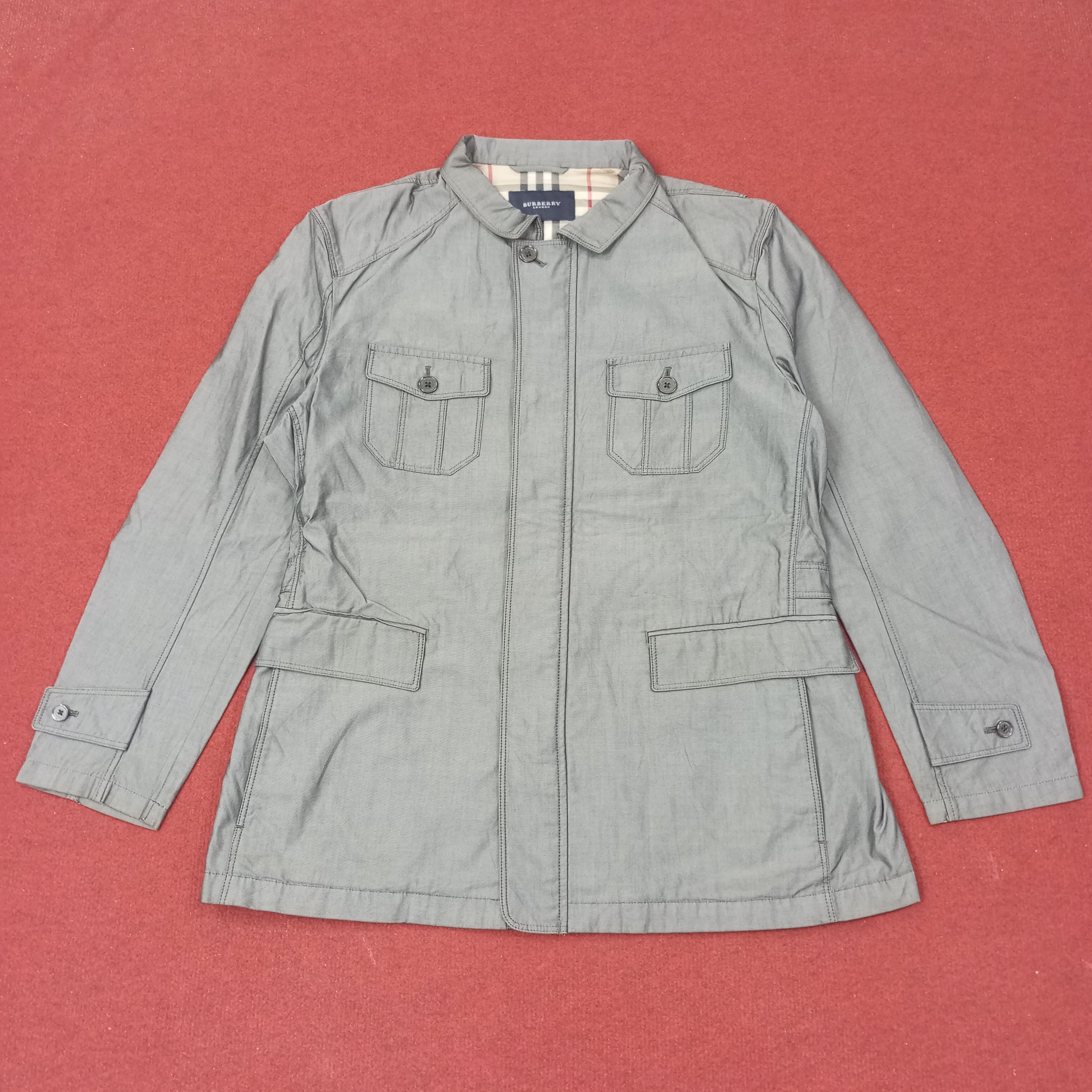 Burberry Burberry London Fashion Brand Custom Art Jacket c224n9 Size US M / EU 48-50 / 2 - 3 Thumbnail