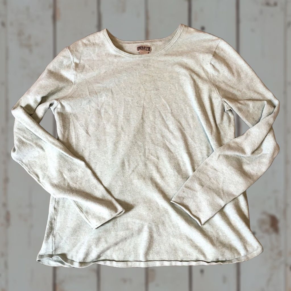 Vintage Duluth Sweatshirt Pullover Long Sleeve Green Cotton Blend Mens L Shirt Size US L / EU 52-54 / 3 - 1 Thumbnail