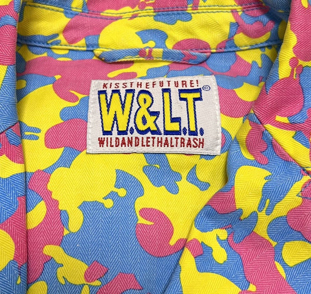 W&LT W&LT puk puk camo double breasted jacket with belt Size S / US 4 / IT 40 - 4 Thumbnail