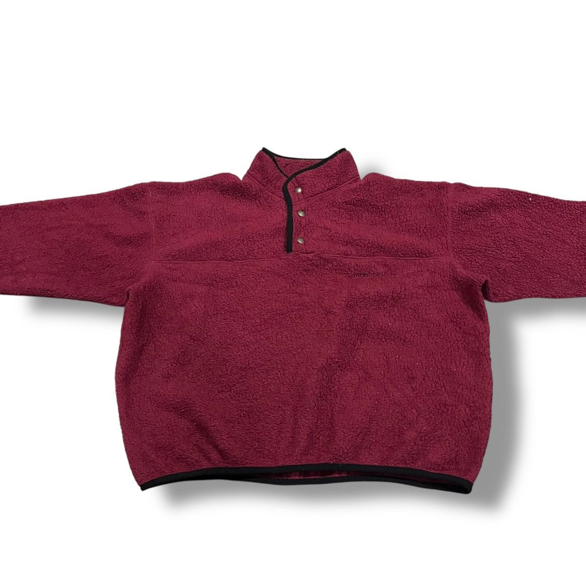 Japanese Brand × Montbell Montbell Fleece Fur Button Long Sleeve Shirt Size US M / EU 48-50 / 2 - 3 Thumbnail
