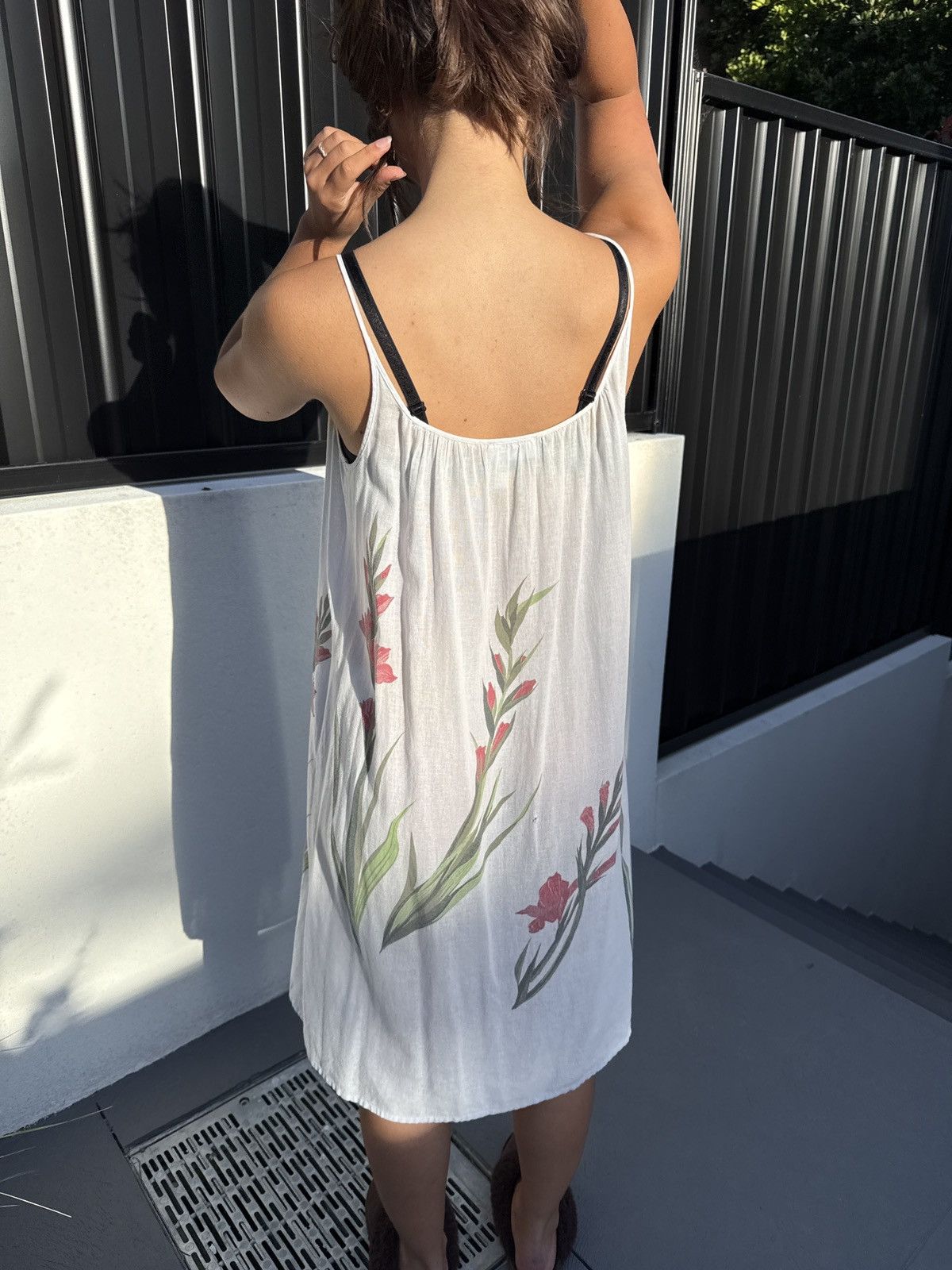 agnes b. Gladioli spagetti strap sundress Size M / US 6-8 / IT 42-44 - 3 Thumbnail