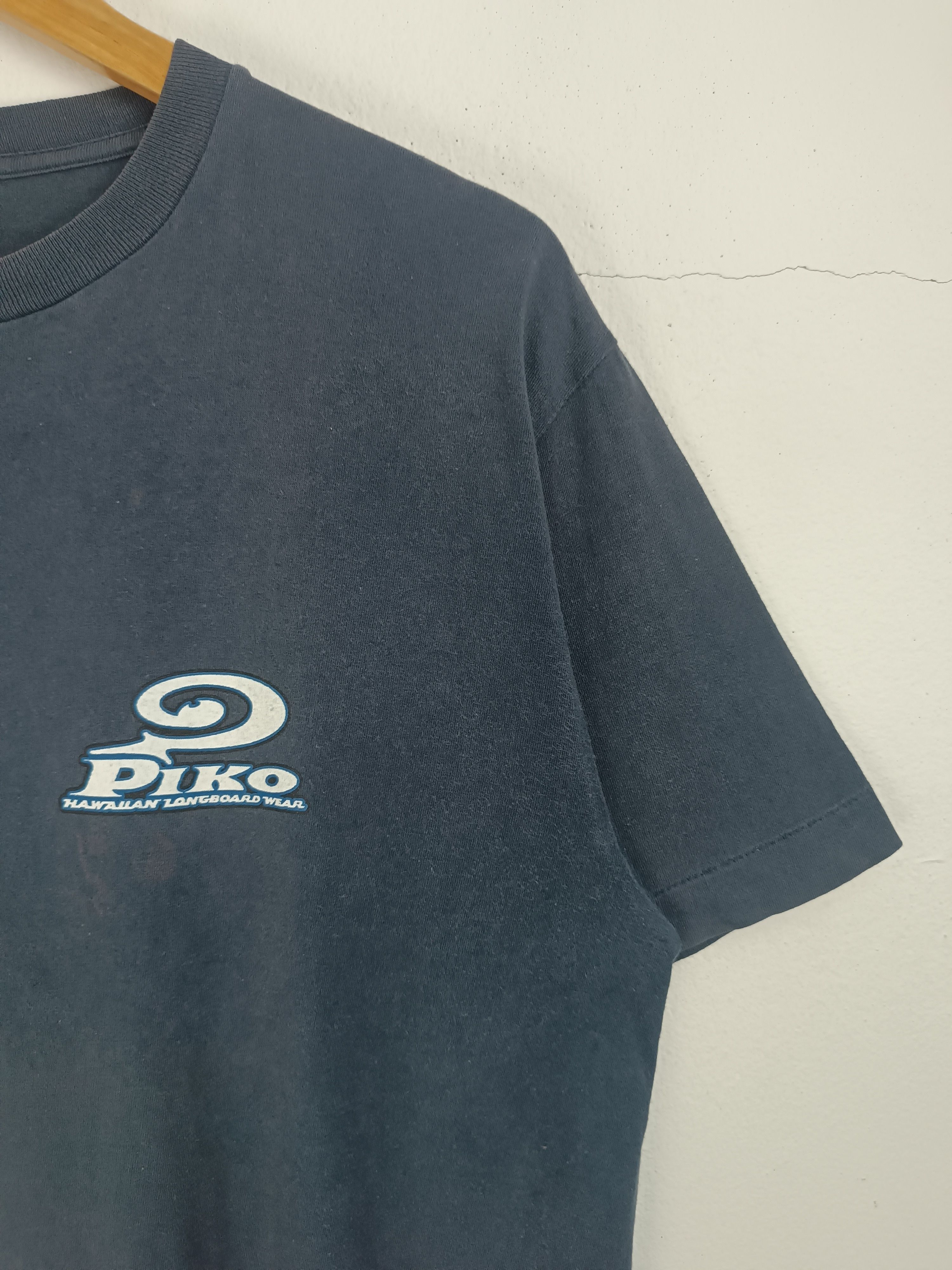 Vintage VINTAGE 90'S FADED PIKO HAWAIIAN LONGBOARD T&C SURF BEACH Size US M / EU 48-50 / 2 - 6 Thumbnail