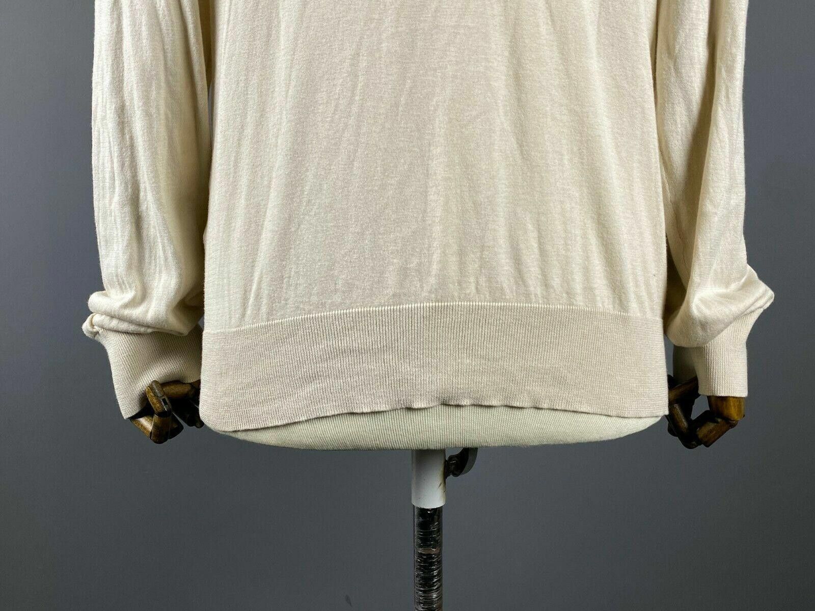 Acne Studios Ladies Acne Beige V-Neck Long Sleeve Cardigan Jumper Size S Size S / US 4 / IT 40 - 7 Thumbnail