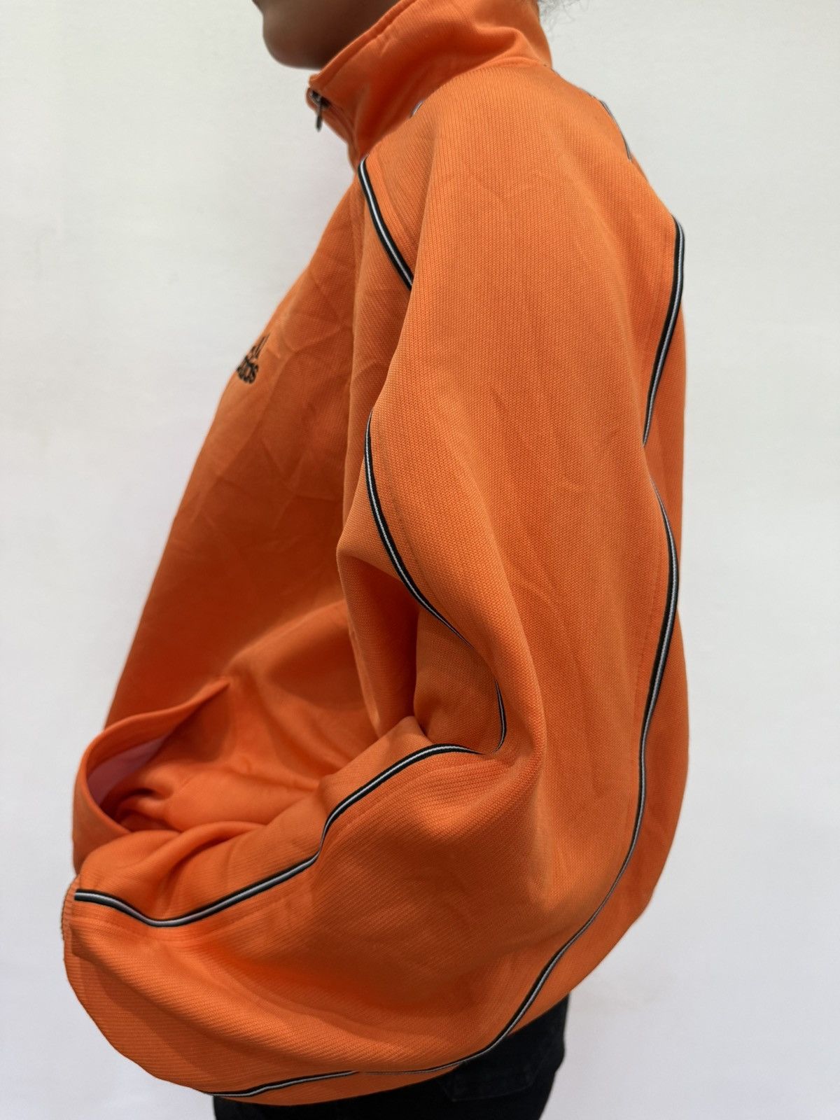 Adidas Vintage Adidas Orange Track Jacket · Size S · Y2K Retro Size US S / EU 44-46 / 1 - 3 Thumbnail
