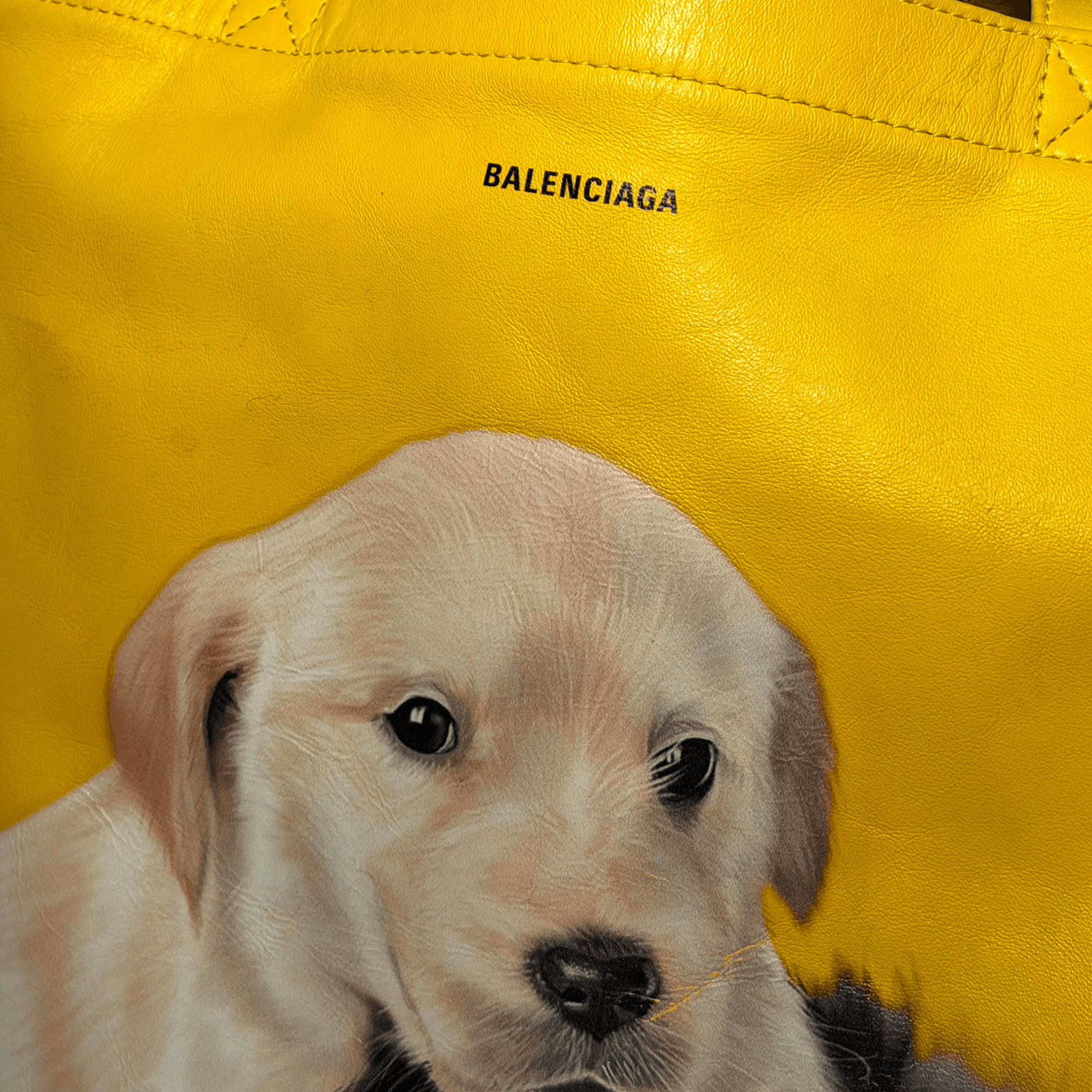 Balenciaga FW18 Balenciaga Puppy XL Leather Tote Bag Size ONE SIZE - 2 Thumbnail