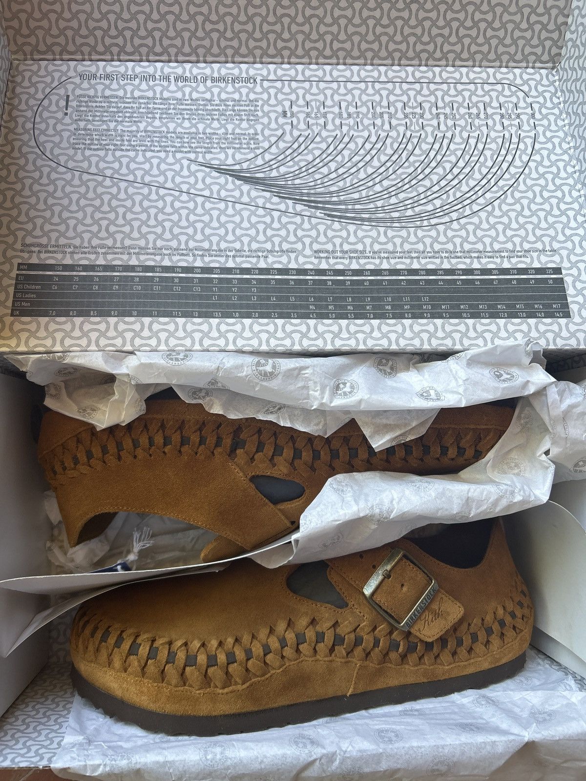 Birkenstock Kith for Birkenstock London Braided in Mink on Mink Size US 9 / EU 42 - 6 Thumbnail