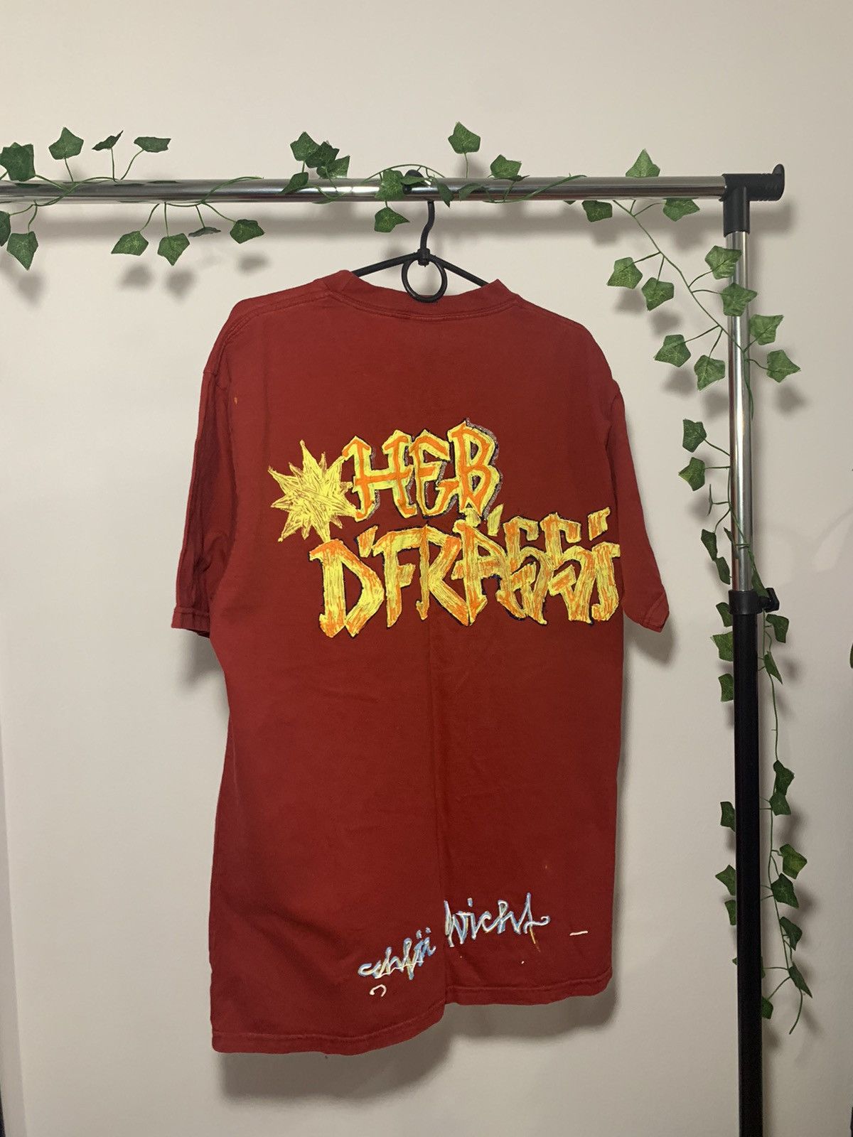 Carhartt × Vintage Carhatt WIP Pocket Logo T-shirt(custom) Red Size US L / EU 52-54 / 3 - 7 Thumbnail
