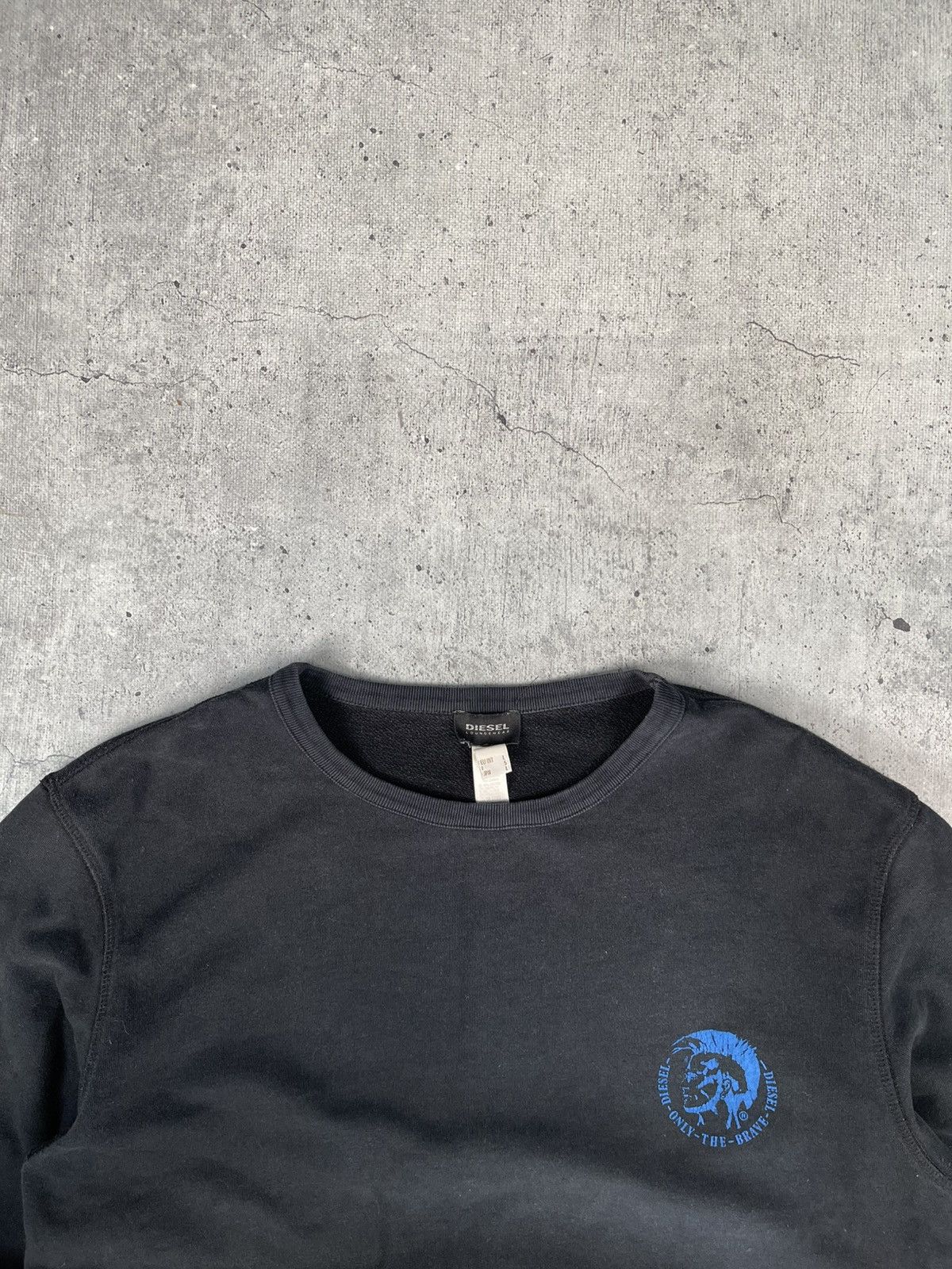 Diesel Y2K Vintage Diesel Sweatshirt Big Logo Pullover Size US L / EU 52-54 / 3 - 2 Thumbnail