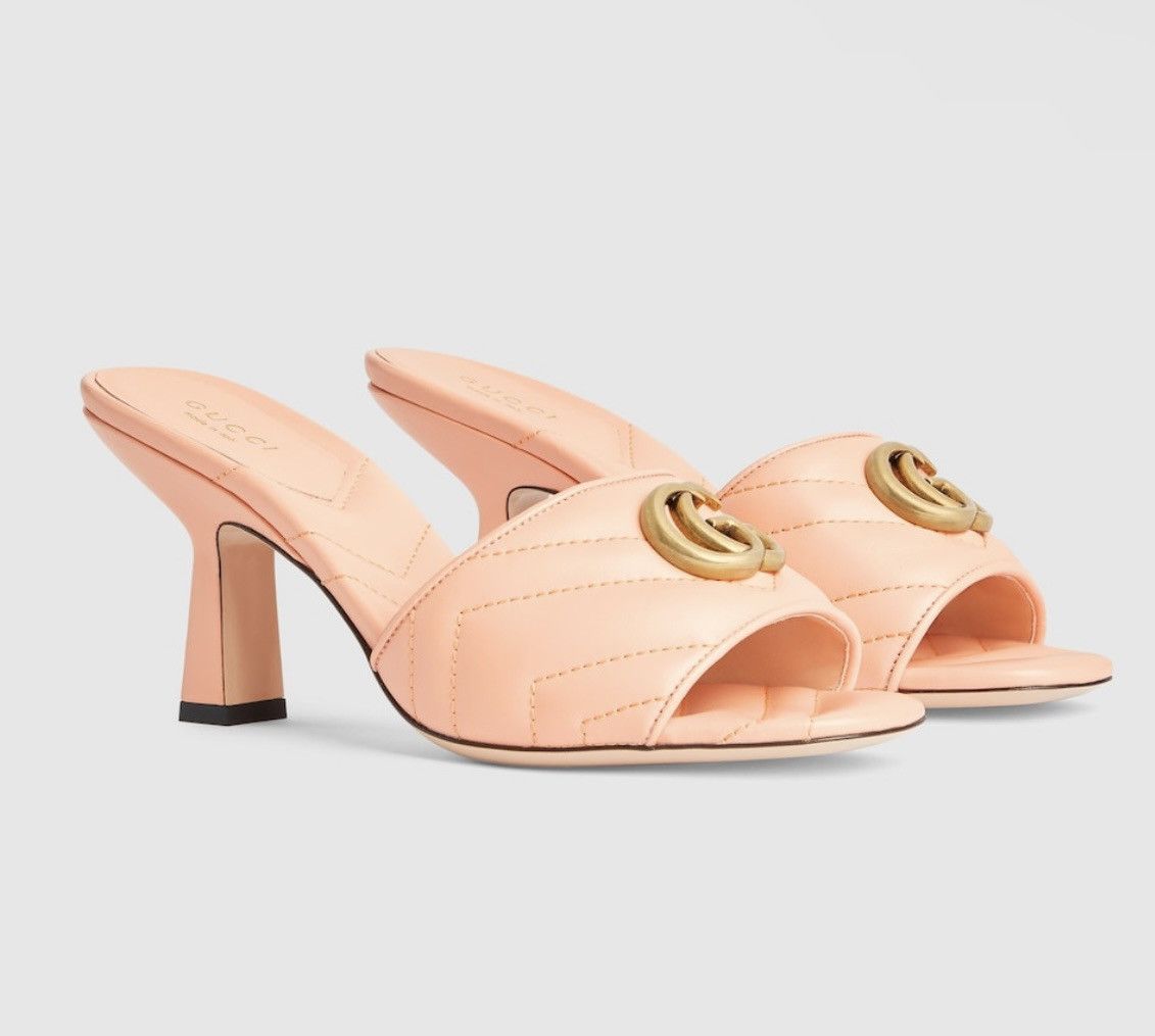 Gucci Women’s Double G Slide Sandal size 39