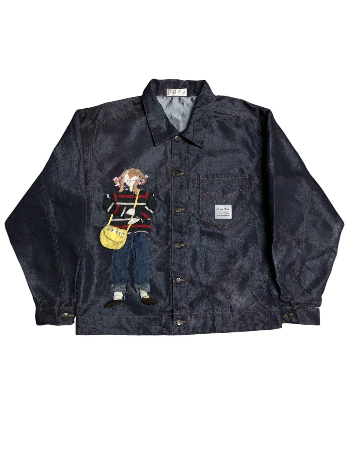 Hysteric Glamour × Japanese Brand CoCo Club denim jacket Size US M / EU 48-50 / 2 - 1 Thumbnail