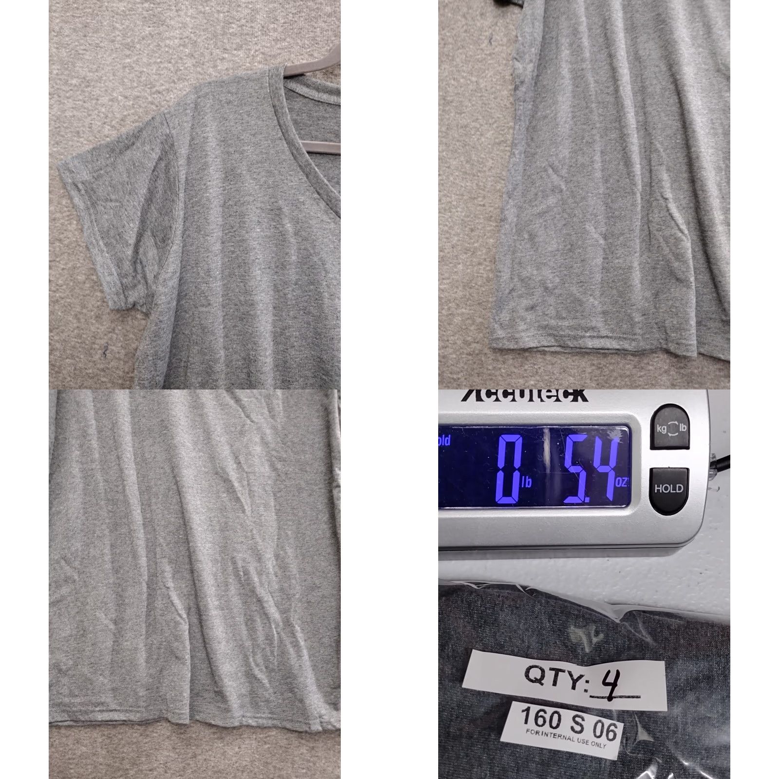 Gildan Gildan Women's V-Neck T-Shirt SoftStyle Fit 3XL Gray Ladies Tee Shirt Cap Sleeve Short Sleeve Size XXL / US 16-18 / IT 52-54 - 8 Thumbnail