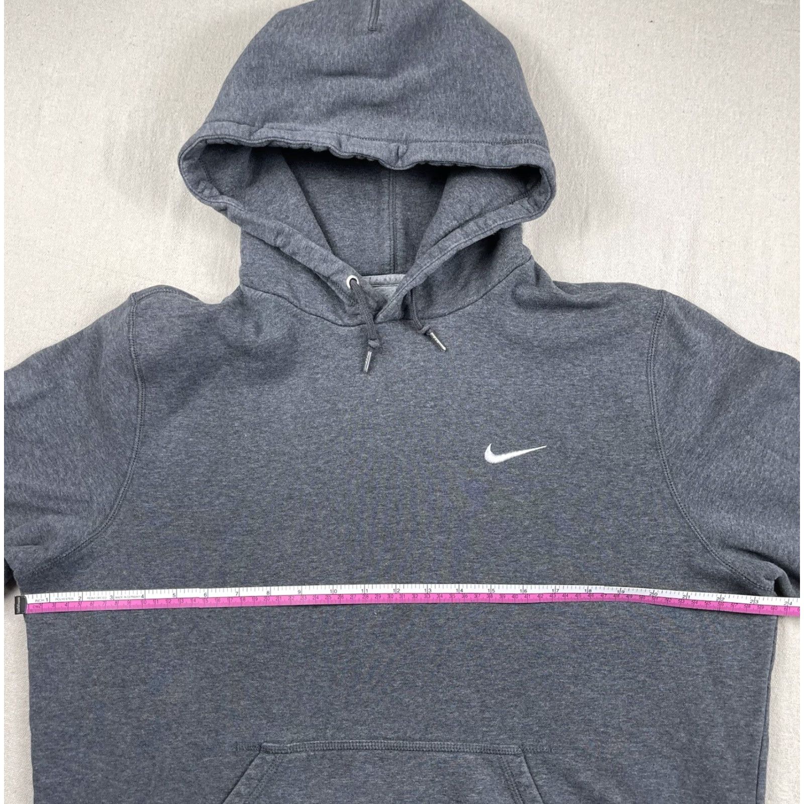 Nike Nike Hoodie Gray Adult L Swoosh Logo Pullover Essential Y2K Mens Size US L / EU 52-54 / 3 - 4 Thumbnail