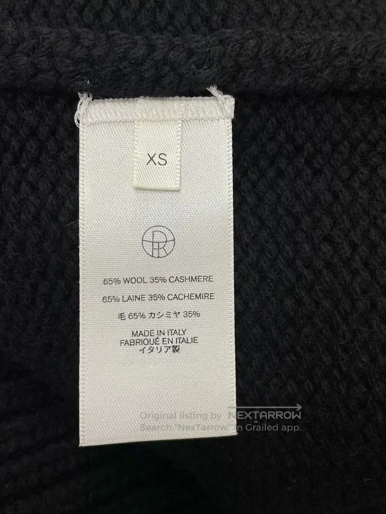 The Row The Row Ophelia Black Sweater XS . Size US XS / EU 42 / 0 - 4 Thumbnail
