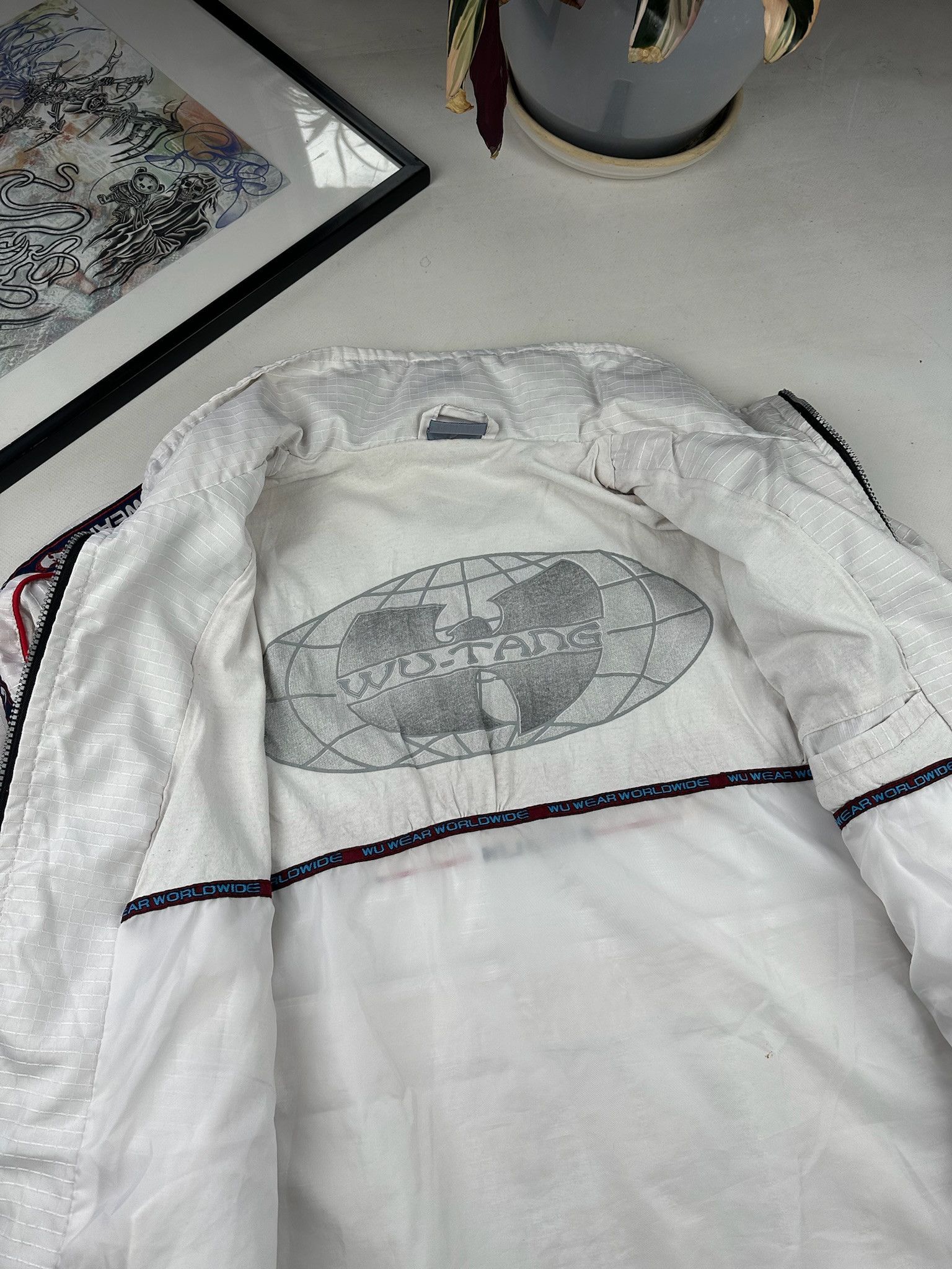 Vintage vintage wu wear wutang jacket 90s biglogo rare Size US M / EU 48-50 / 2 - 8 Thumbnail
