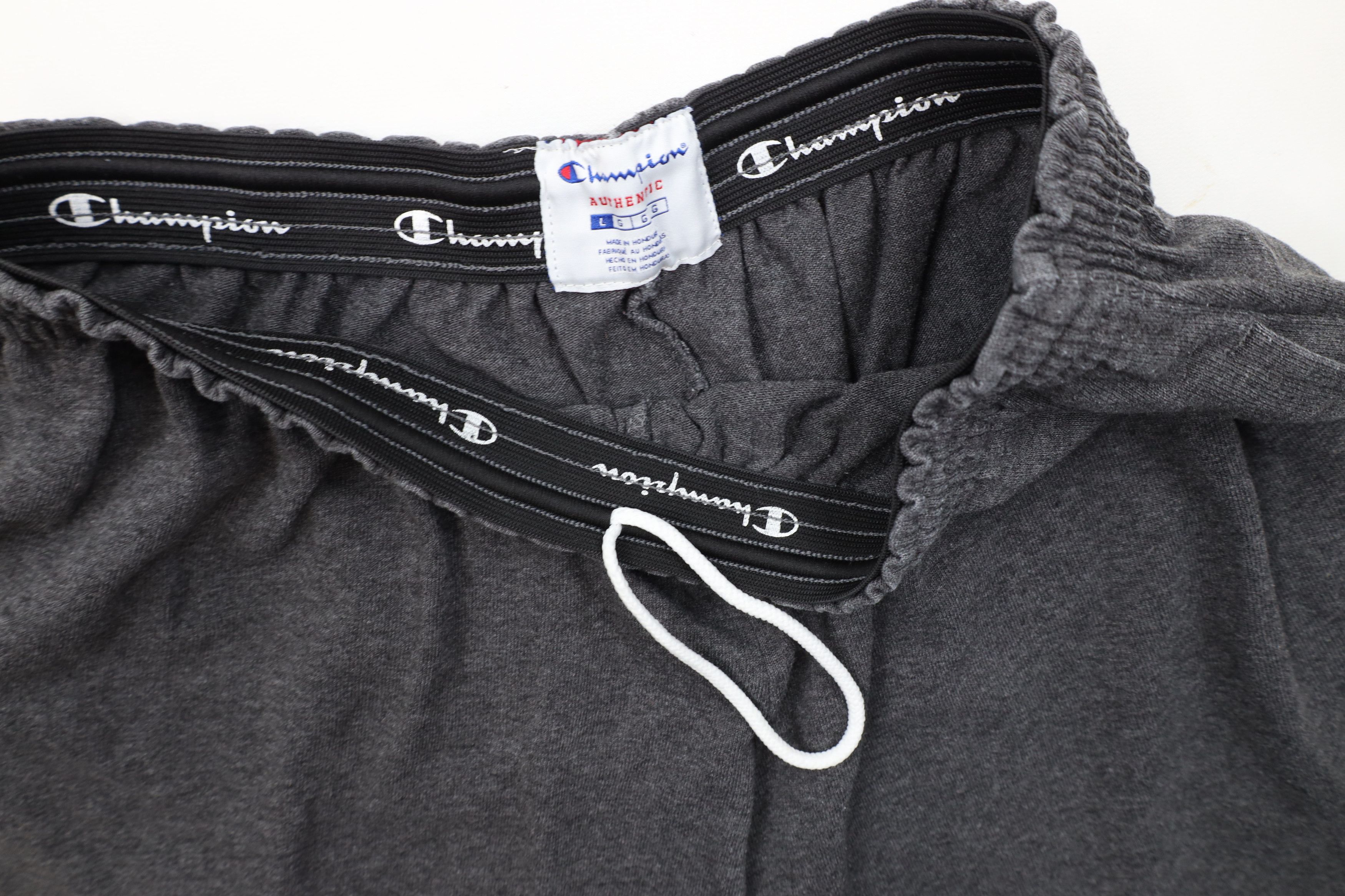 Champion Vintage Champion Above Knee Heavyweight Shorts Charcoal Gray Size US 34 / EU 50 - 7 Thumbnail