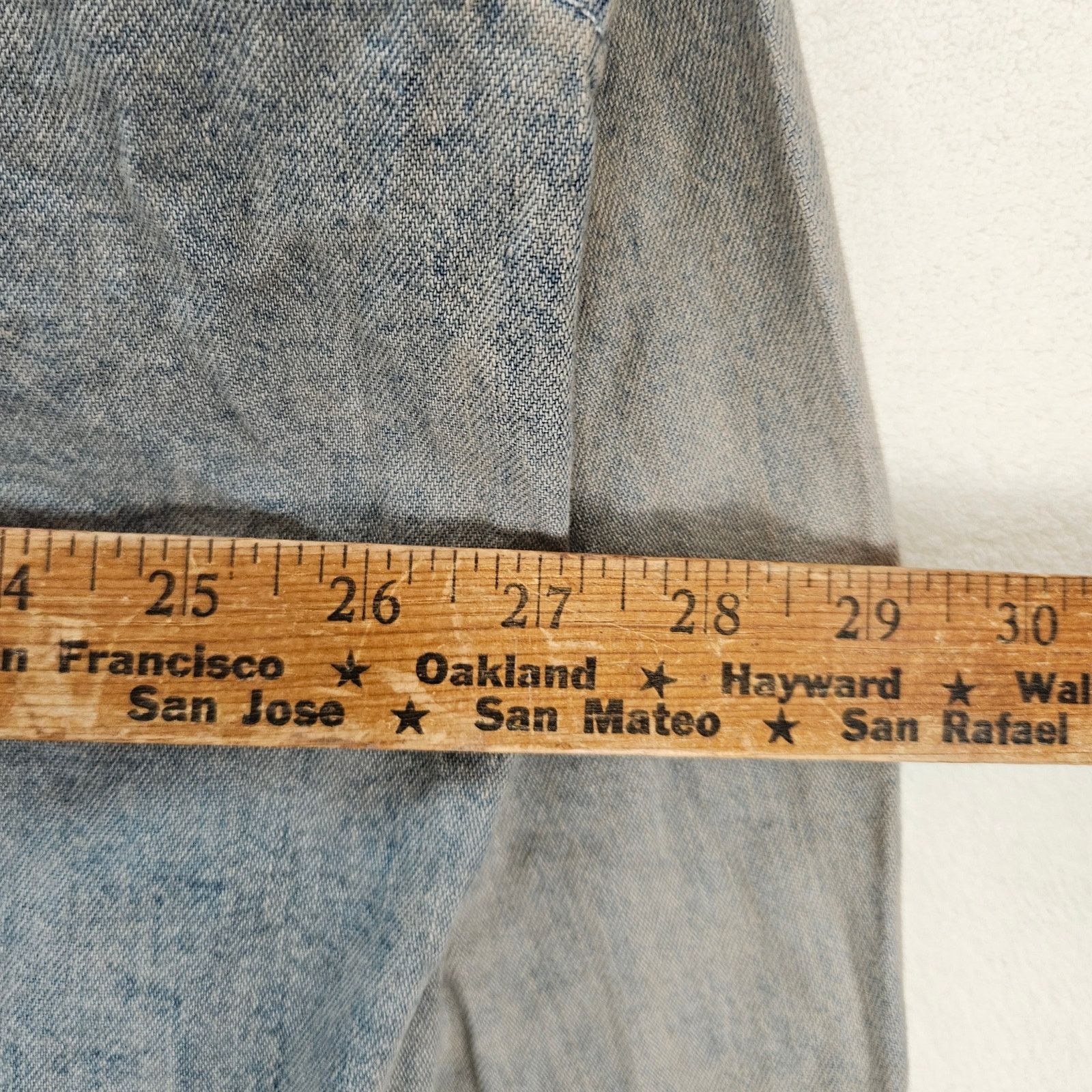 Levi's LEVI'S MEN'S XXL RARE DISTRESSED RELAXED WESTERN SHIRT NWT Size US XXL / EU 58 / 5 - 4 Thumbnail