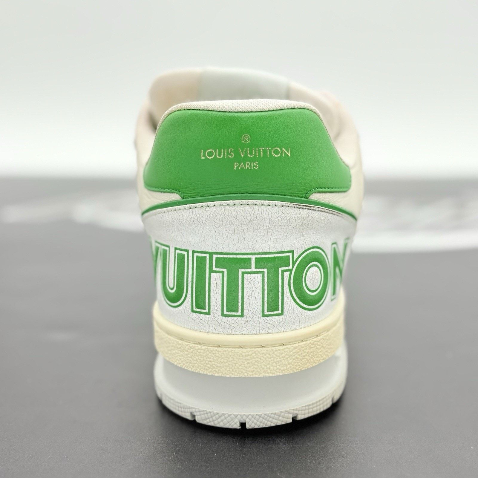 Louis Vuitton 11-11.5 Louis Vuitton Strap Trainer ' Green ' | SUPER CLEAN! Size US 11 / EU 44 - 2 Thumbnail
