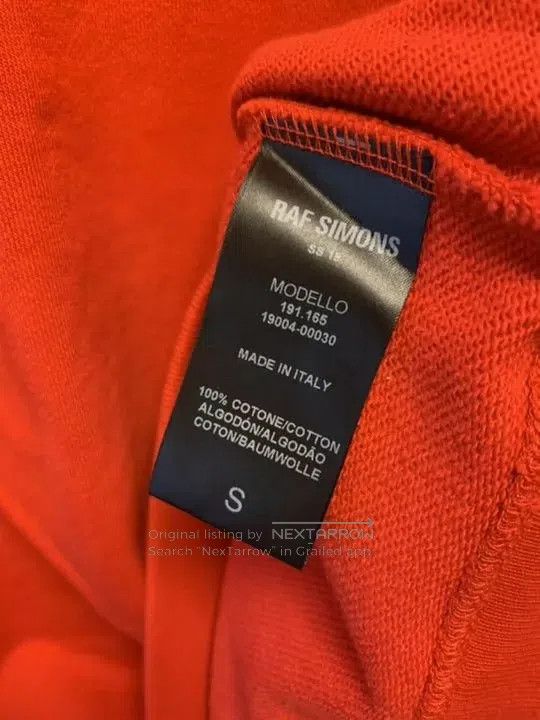 Raf Simons Raf Simons Sports or gym shirt Size US S / EU 44-46 / 1 - 3 Thumbnail