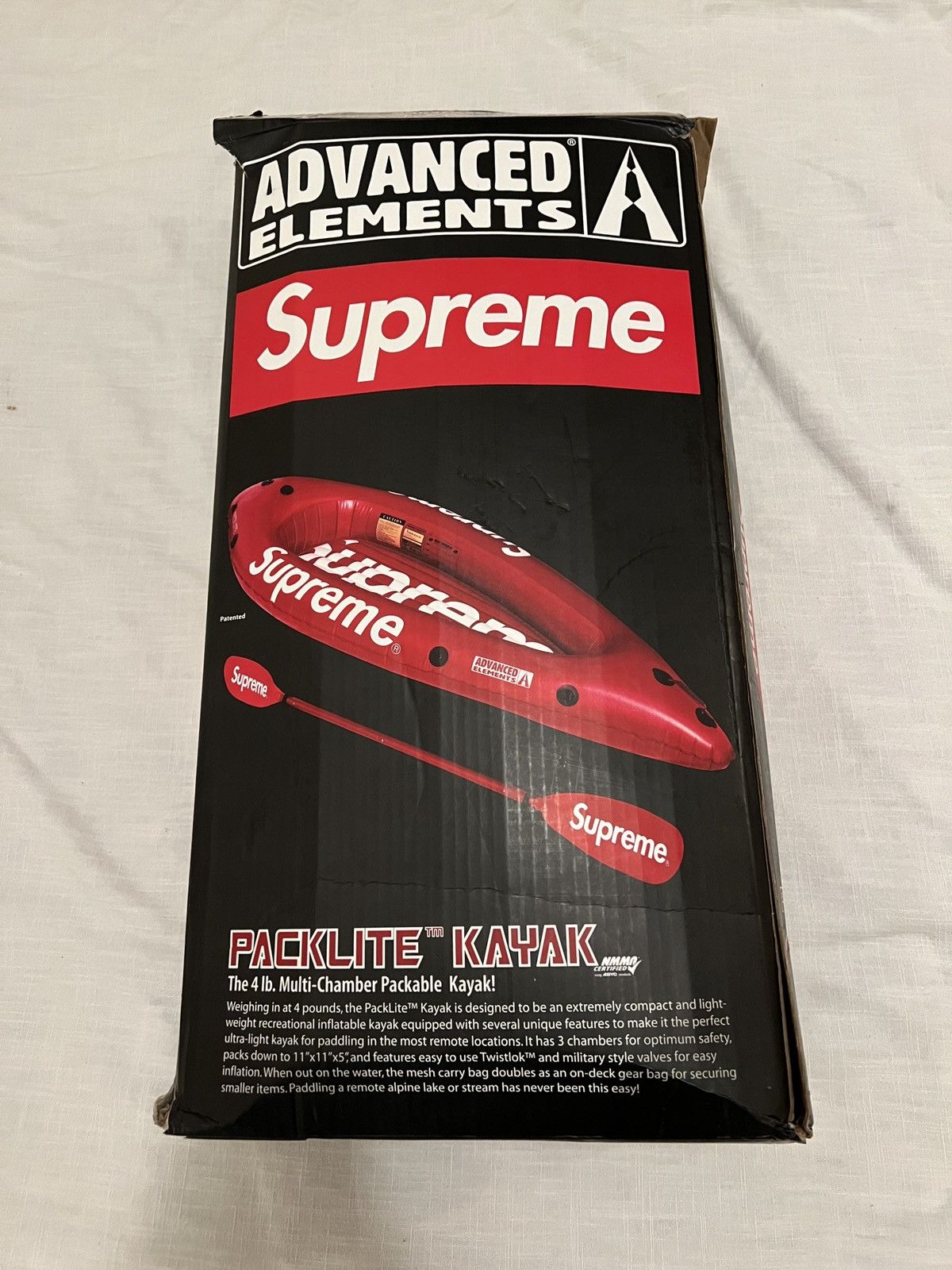 image of Supreme Packlite Kayak - Advanced Elements in Red, Men's