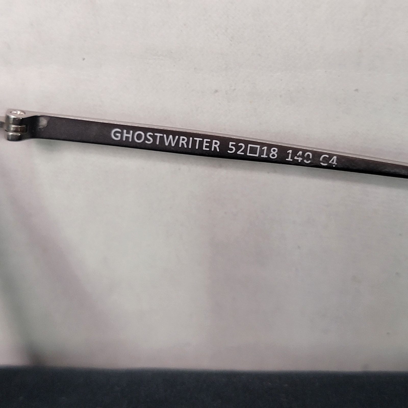 Other Eye Buy Direct Eyeglasses Frames Ghostwriter 52/18 140 Size ONE SIZE - 5 Thumbnail