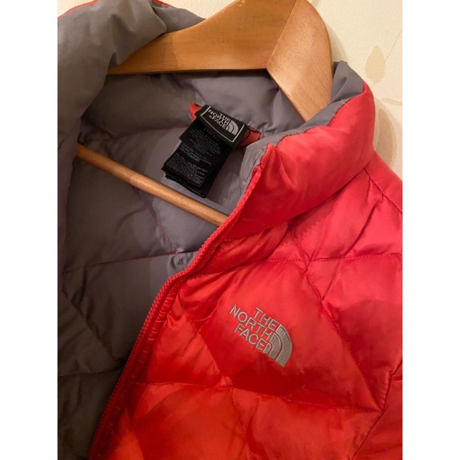 The North Face Girls 10/12 The North Face Goose Down Puffer Jacket 550 Fil Size L / US 10 / IT 46 - 2 Thumbnail