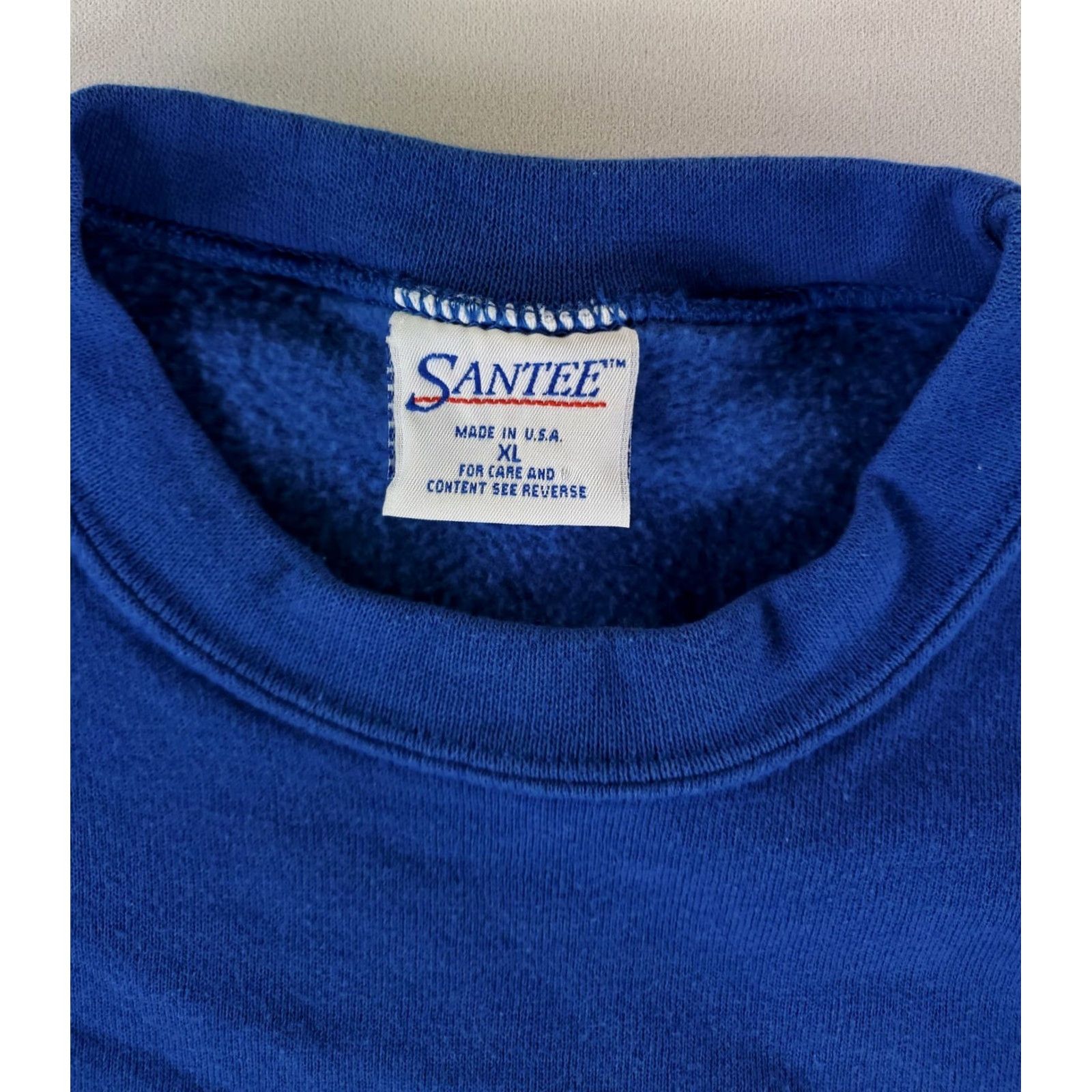 Vintage Santee Sweatshirt Blue Made USA Mens XL University Florida Gators Pullover Shirt Size US XL / EU 56 / 4 - 3 Thumbnail