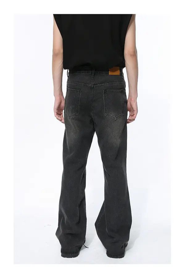 Japanese Brand Komura x Asou Vintage Washed Straight Flare Jeans Size US 32 / EU 48 - 5 Thumbnail