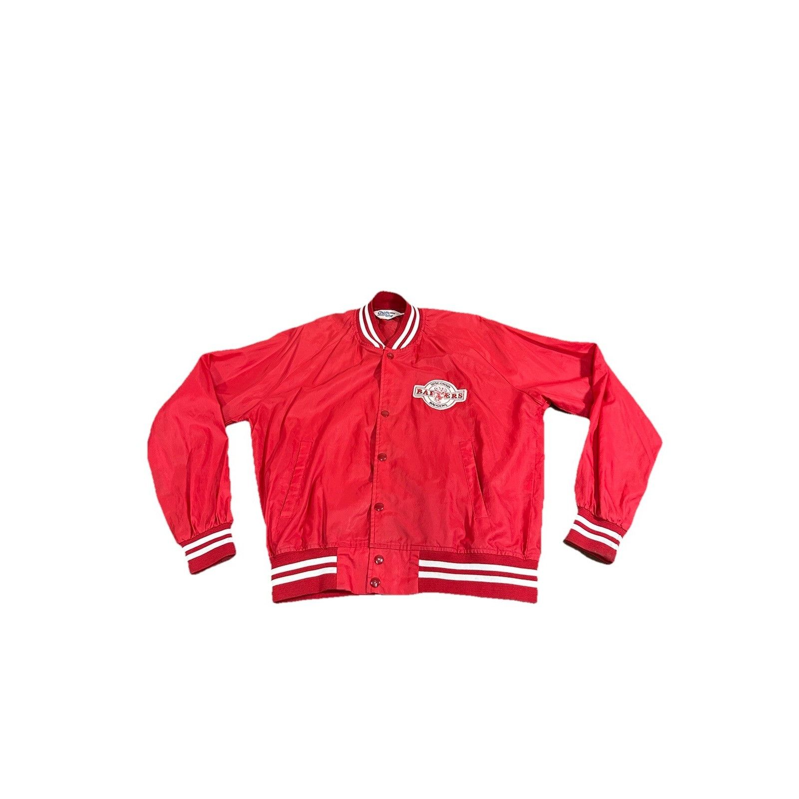 Chalk Line Vintage 80s Chalkline Wisconsin Badgers Bomber Jacket Satin Size US L / EU 52-54 / 3 - 1 Thumbnail