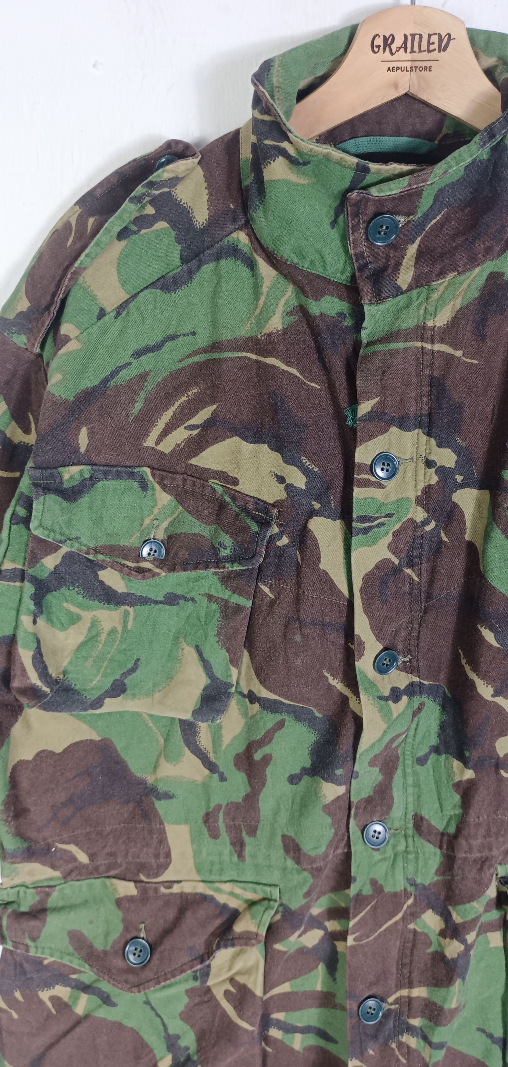 Other Vintage 60s 1968🔥 British Smock Combat DPM Jacket Size US L / EU 52-54 / 3 - 10 Thumbnail