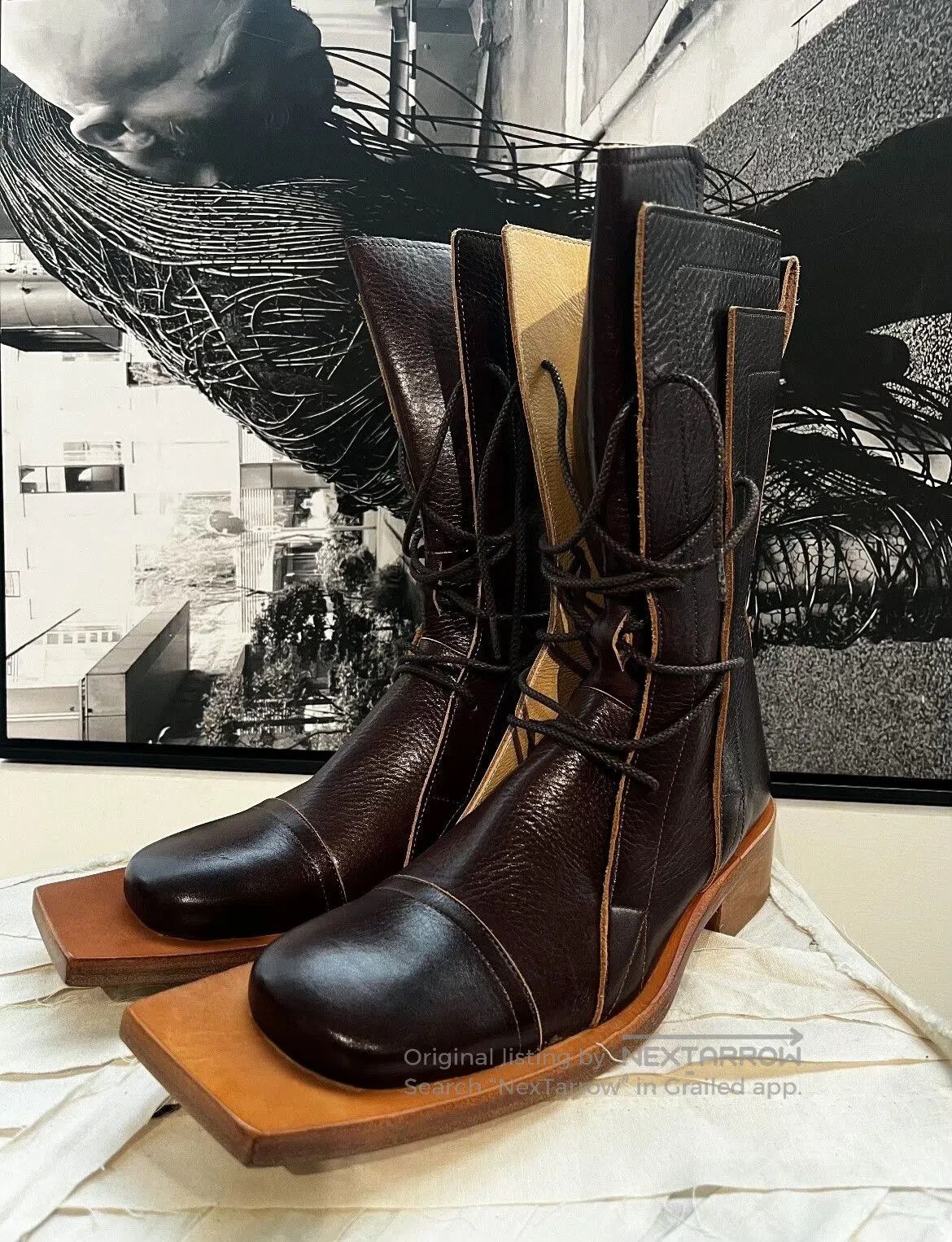 Beauty Beast 98' Refurbished Beauty;Beast Scroll Boots | Grailed