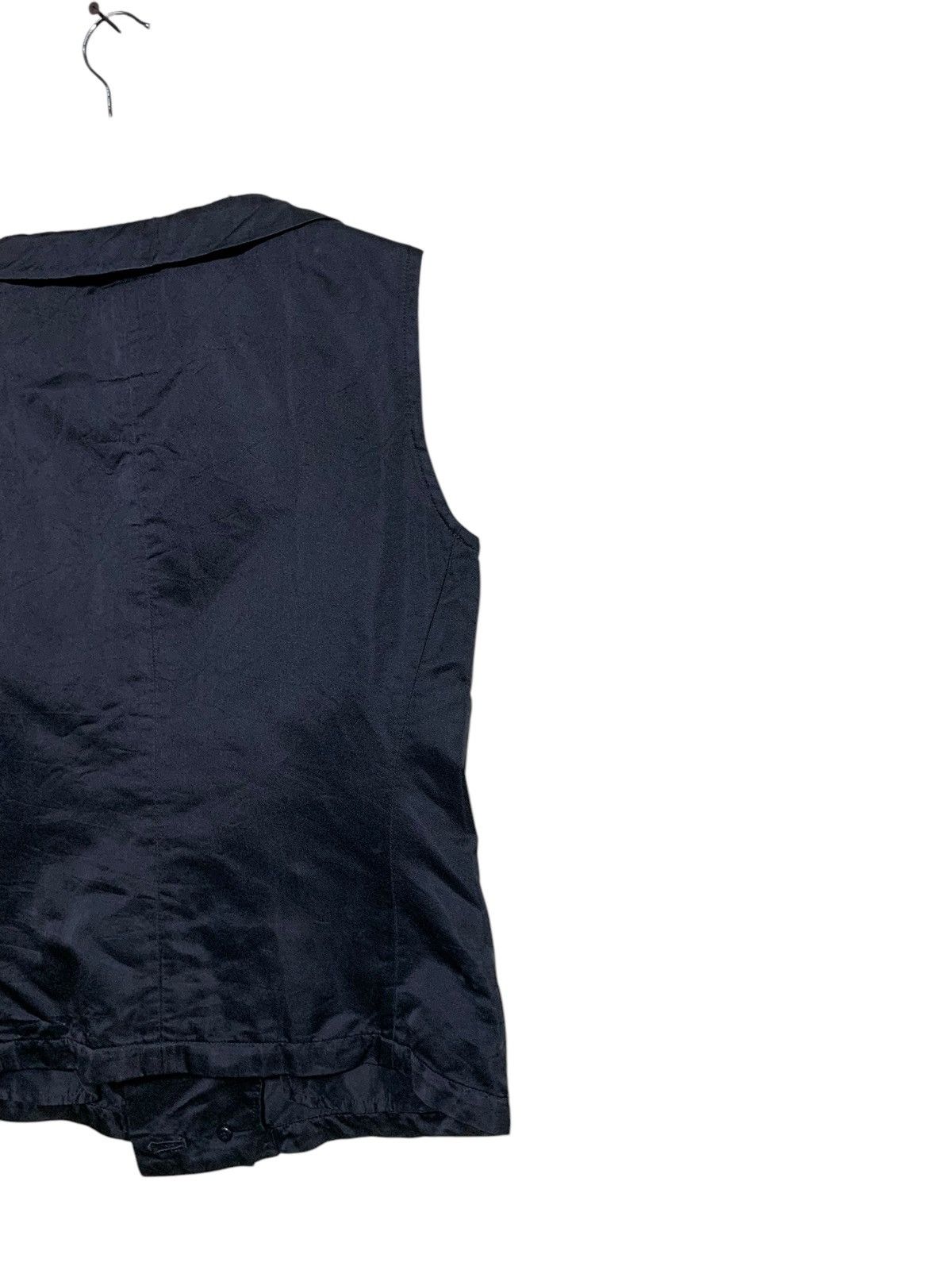 Limi Feu × Yohji Yamamoto 🔥LIMI FEU SILK VEST JACKETS BLACK Size M / US 6-8 / IT 42-44 - 6 Thumbnail