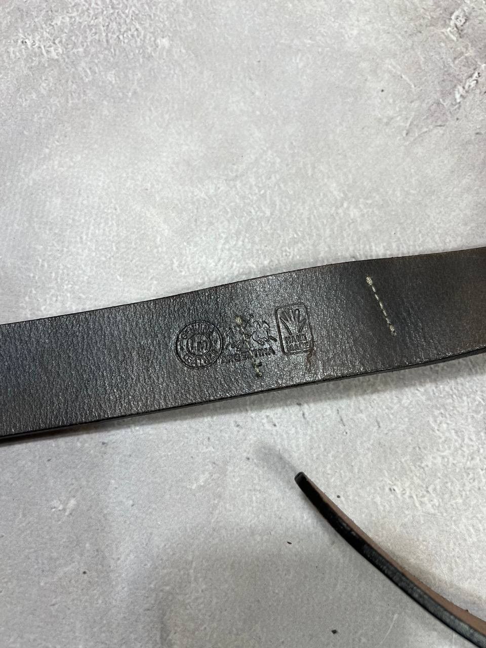 La Martina × Vintage Vintage La Martina Leather Belt Size ONE SIZE - 5 Thumbnail