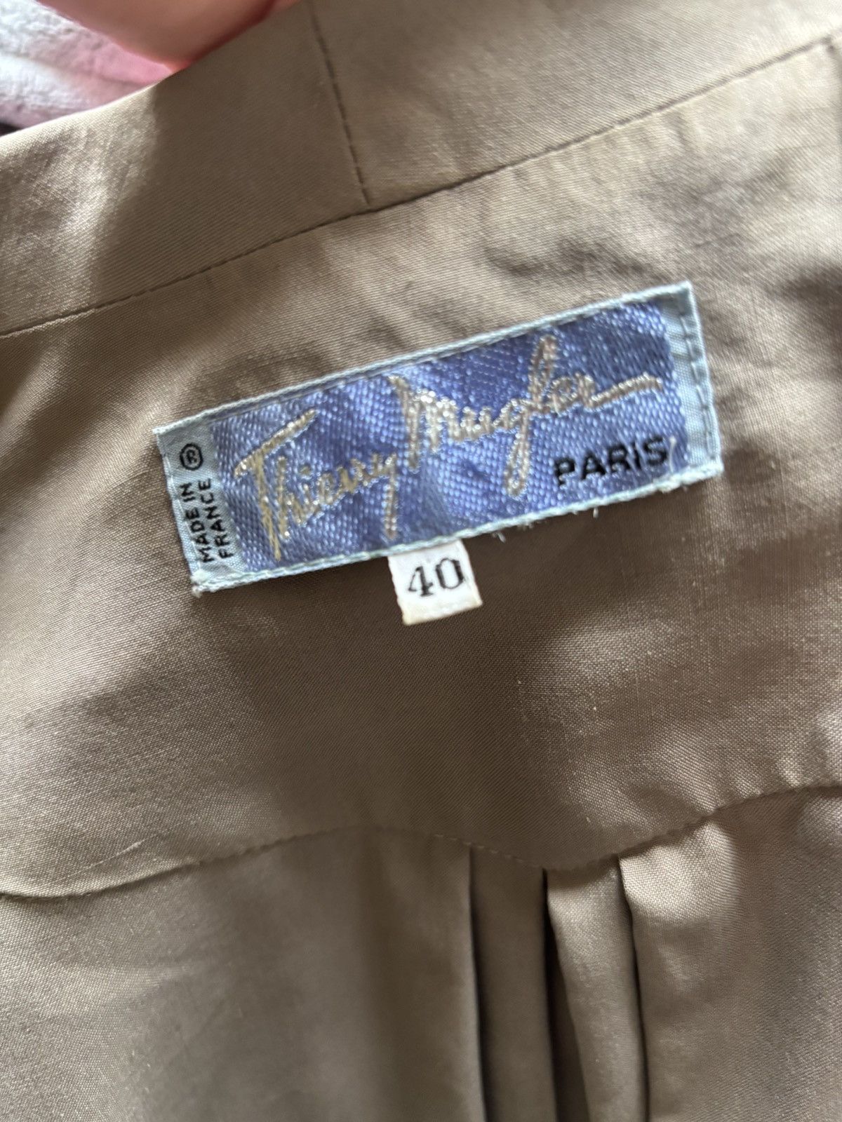 Thierry Mugler THIERRY MUGLER Silk midi dress vintage Size M / US 6-8 / IT 42-44 - 10 Thumbnail