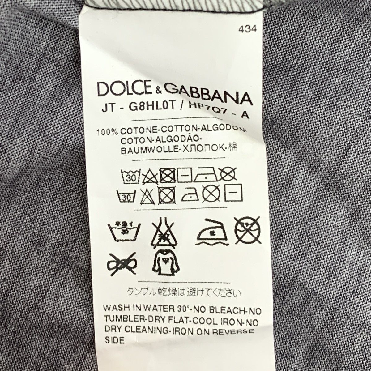 Dolce & Gabbana Dolce & Gabbana Crown Badge Print Short Sleeve T-Shirt K26WX Size US XS / EU 42 / 0 - 6 Thumbnail