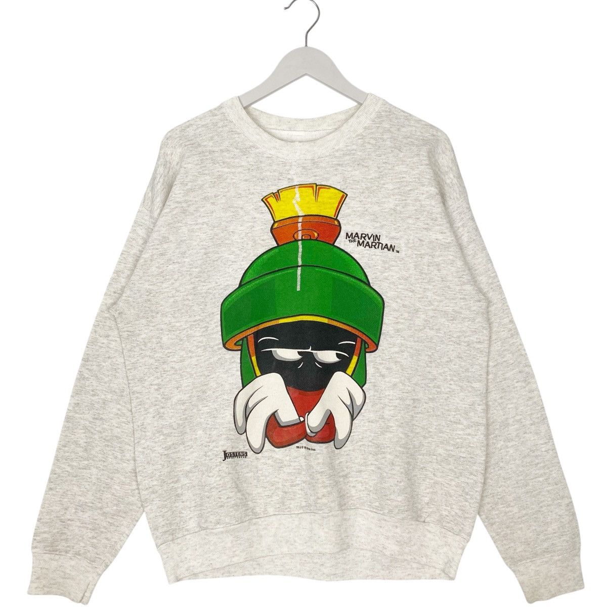 Vintage Vintage 90s Marvin Ther Martian Sweatshirt Crewneck Big Logo Size US L / EU 52-54 / 3 - 1 Thumbnail