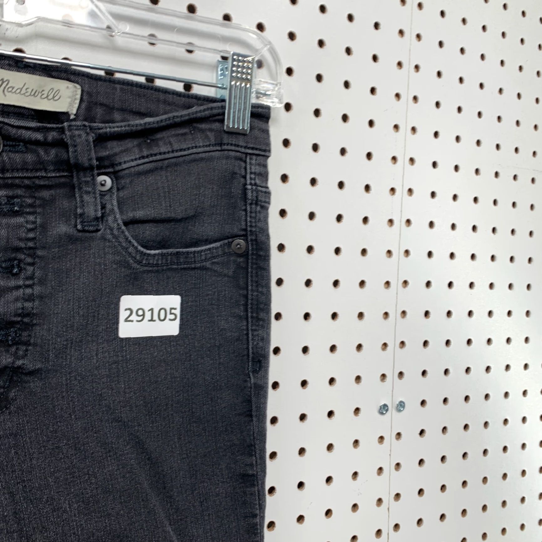 Madewell Madewell Mid Rise Skinny Jeans Womens Size 26 Black 26x27 Slim Denim Jeans Womens Size 26" / US 2 / IT 38 - 7 Thumbnail
