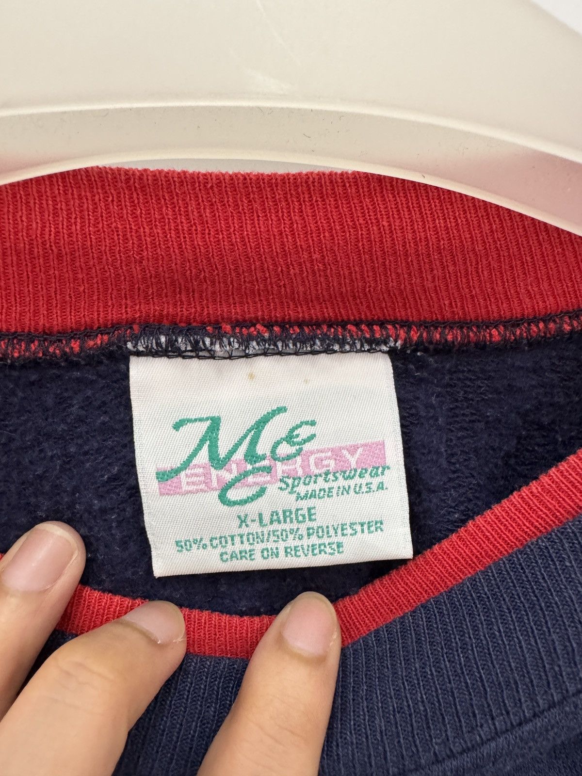 Vintage 🔥 Vintage Mcc Energy Made in USA Sweatshirt - XL Size US L / EU 52-54 / 3 - 5 Thumbnail