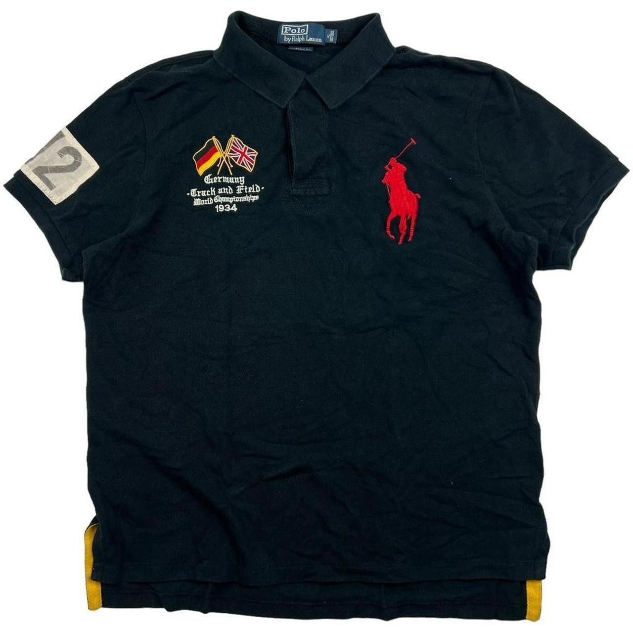 Polo Ralph Lauren Polo Ralph Lauren Germany Big Pony Polo Shirt - Extra Large Size US XL / EU 56 / 4 - 1 Thumbnail