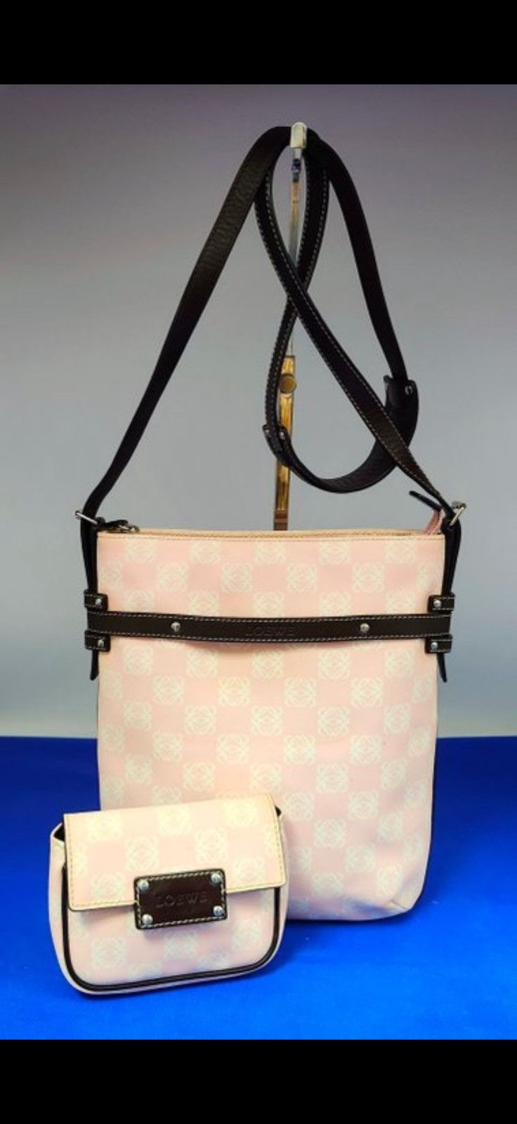 Loewe Loewe Anagrammed PVC Crossbody Bag ): Size ONE SIZE - 5 Thumbnail
