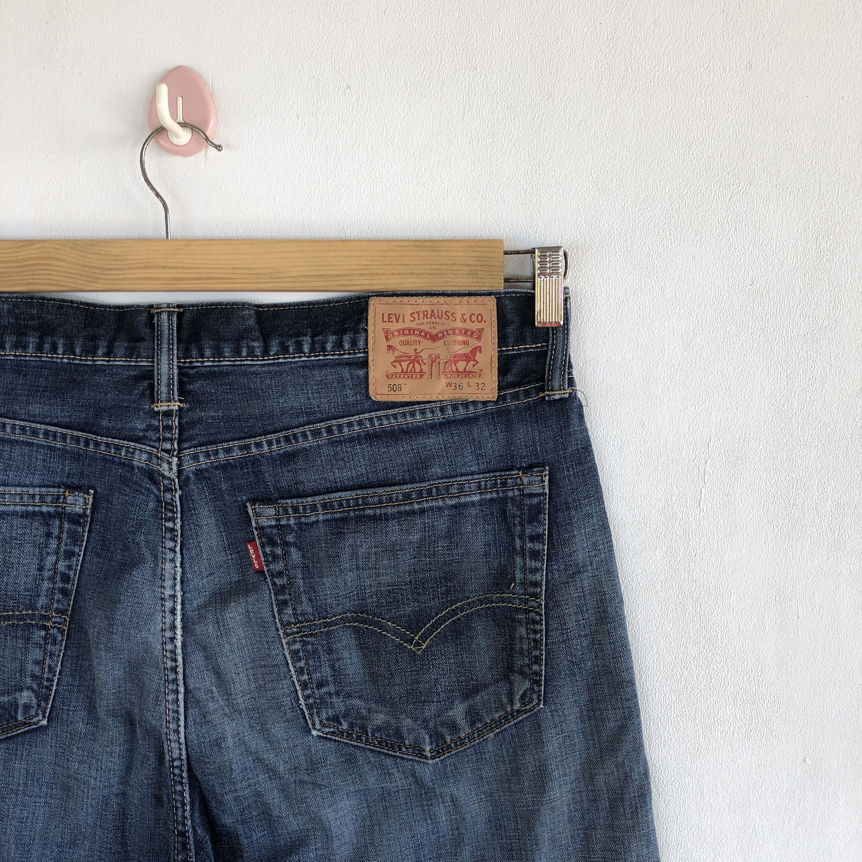 Levi's Vintage Levis Distressed Jeans Levi's 508 Denim Pants Size US 36 / EU 52 - 5 Thumbnail
