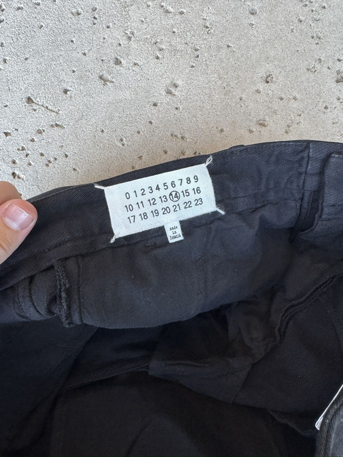 Maison Margiela Maison Margiela PARIS Flat Front Pants Size 38 Size US 38 / EU 54 - 4 Thumbnail