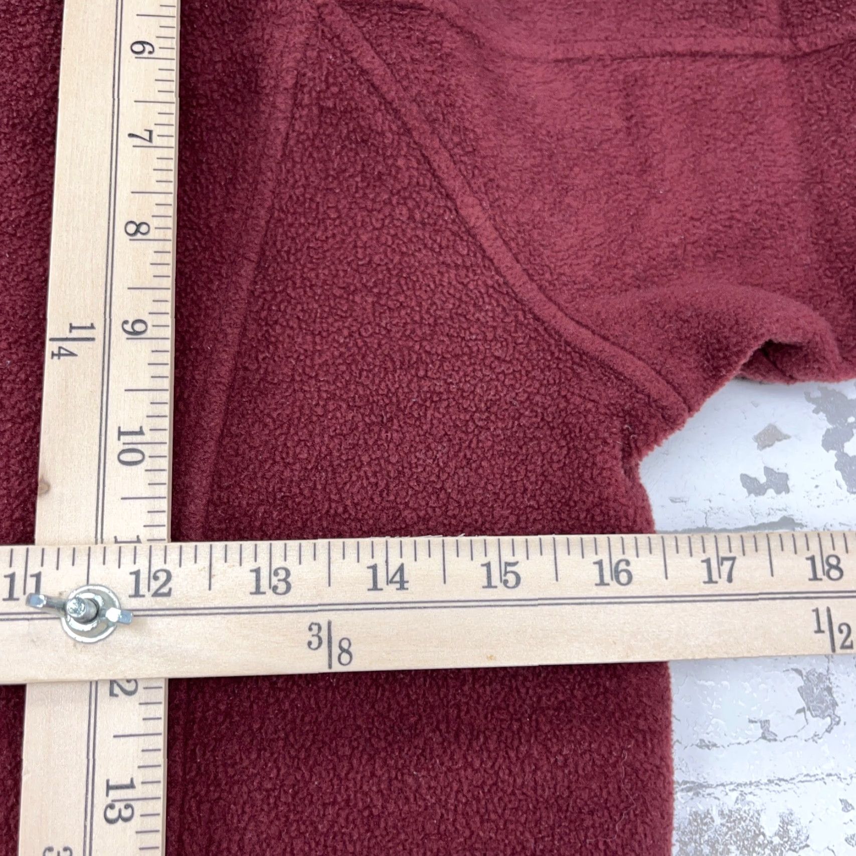 Layer 8 Columbia Jacket Women S Maroon Fleece Zip Pockets Logo Embroidered Regular All Seasons Mid-Length Jacketist? Size S / US 4 / IT 40 - 6 Thumbnail