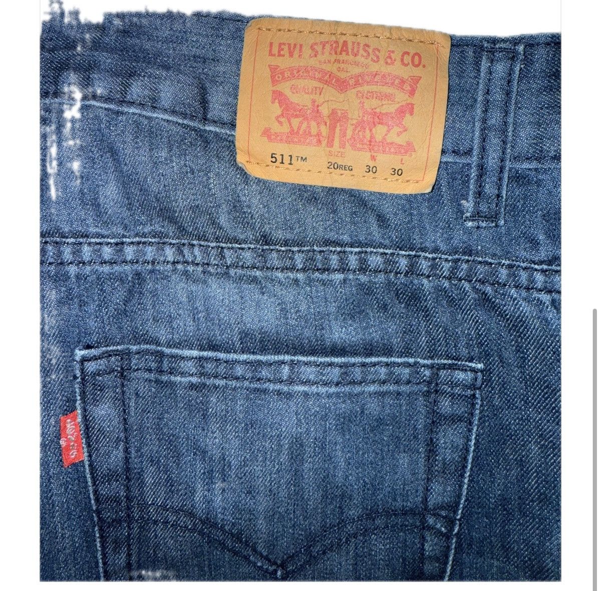 Levi's Levi’s 511 Slim Jeans – Deep Blue – 30x30 Size US 30 / EU 46 - 3 Thumbnail